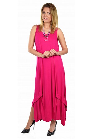 Sleeveless Loose Fitting Maxi  ...